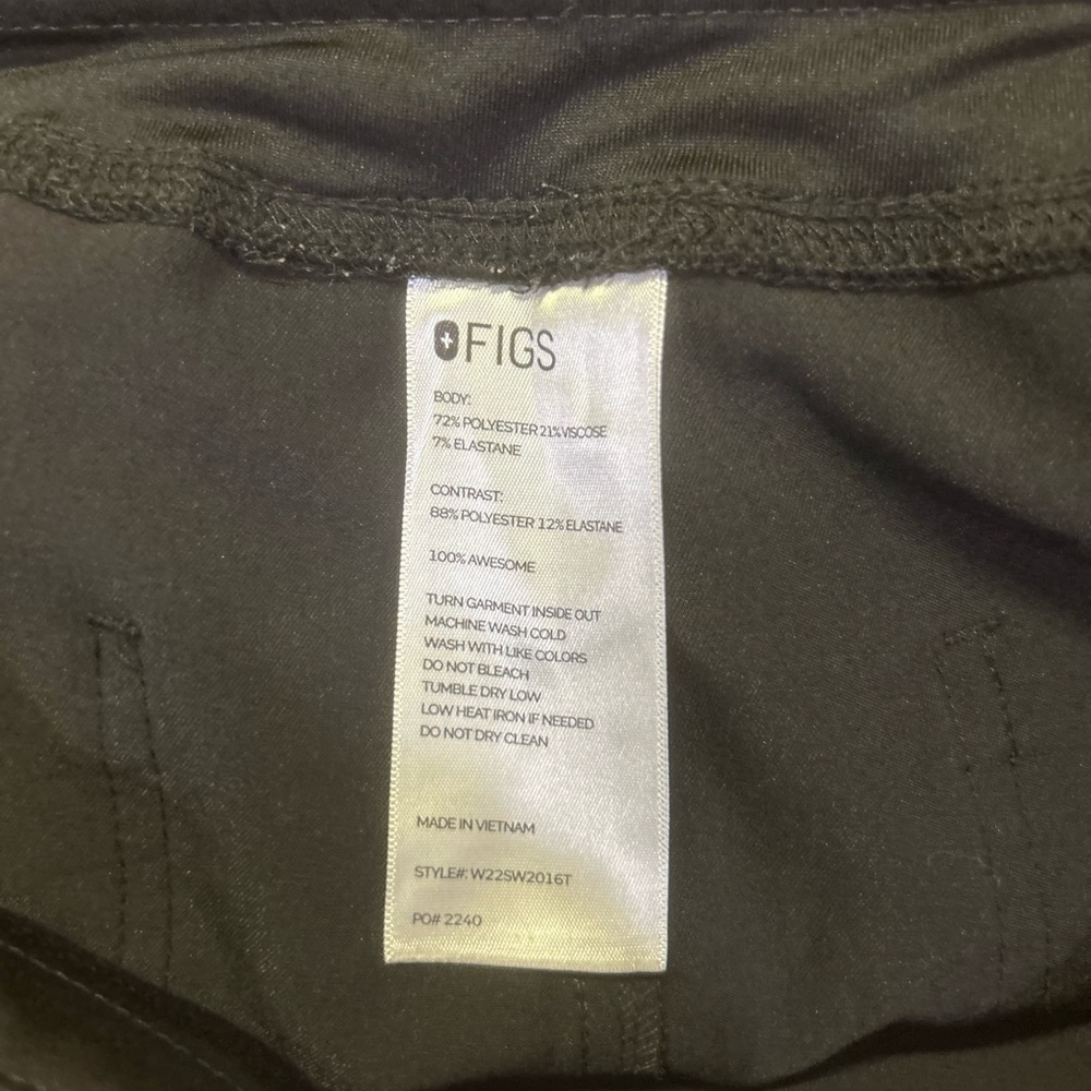 Figs High Waisted Livingston Scrub Pants, size XXL/T. - Picture 6 of 7